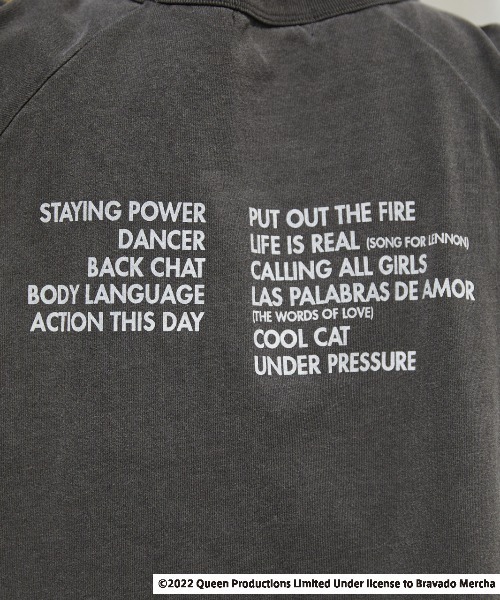 RODEO CROWNS WIDE BOWL（ロデオクラウンズワイドボウル）の「GS ROCK ラグラン トップス（Tシャツ/カットソー・レディース・ネイビー/ブラック/オフホワイト・FREE）」の12枚目の写真