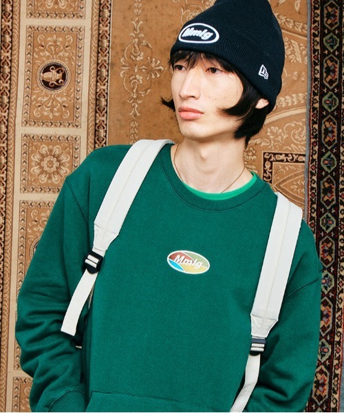 87mm（87mm）の「【87MM / Mmlg】CLUB KNITCAP / パルチムエムエム MMLG ワンポイントロゴ クラブ ニットキャップ（ニットキャップ/ビーニー・レディース・ブラック/アイボリー・FREE）」の8枚目の写真