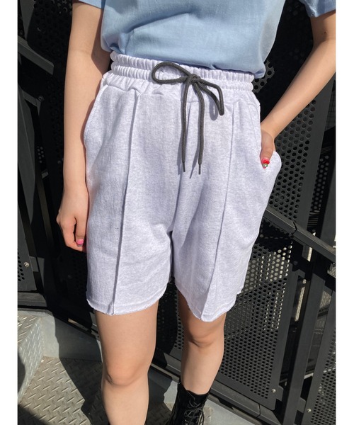 WC(ダブル シー)の「スウェットショートパンツ(その他パンツ・レディース・ブラック/グレー・FREE)」の2枚目の写真