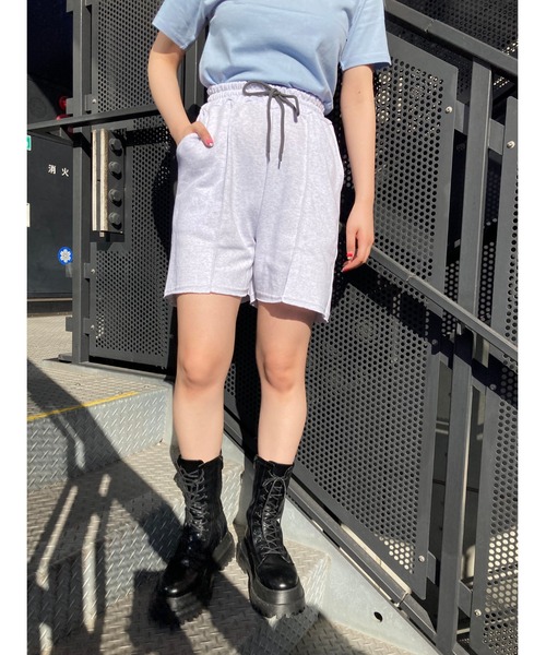 WC(ダブル シー)の「スウェットショートパンツ(その他パンツ・レディース・ブラック/グレー・FREE)」の8枚目の写真