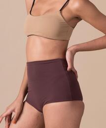 Lepidos（レピドス）の「＜Lepidos＞スエードライク ボーイレッグボトム（水着・レディース）」