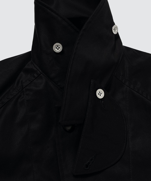 WhoWhat(フーワット)の「MOTORCYCLE JACKET(ブルゾン・メンズ・ベージュ/ブラック・S/M)」の4枚目の写真