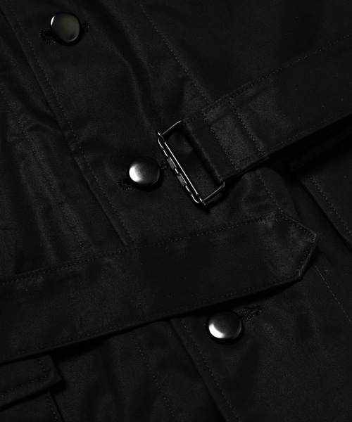 WhoWhat(フーワット)の「MOTORCYCLE JACKET(ブルゾン・メンズ・ベージュ/ブラック・S/M)」の7枚目の写真