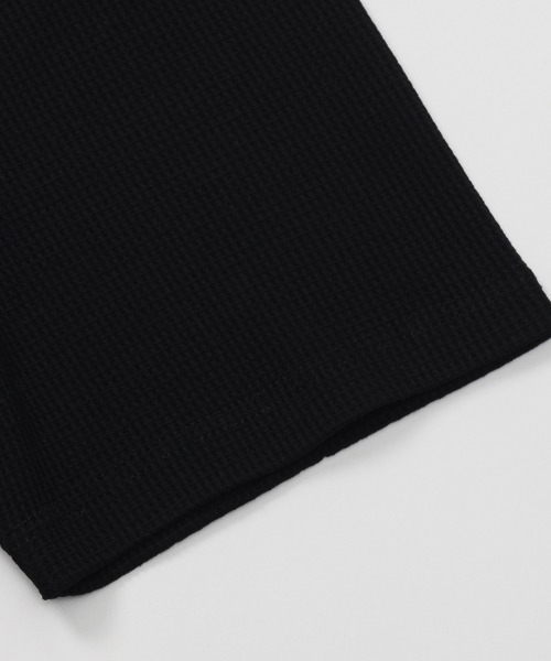 FCMM(エフシーエムエム)の「WAFFLE LOOSE FIT COZY T-SHIRT/ワッフルルーズフィットクージーTシャツ(Tシャツ/カットソー・メンズ・ブラック/グレー/ブルー系その他・MEDIUM/LARGE)」の12枚目の写真