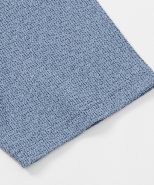 FCMM(エフシーエムエム)の「WAFFLE LOOSE FIT COZY T-SHIRT/ワッフルルーズフィットクージーTシャツ(Tシャツ/カットソー・メンズ・ブラック/グレー/ブルー系その他・MEDIUM/LARGE)」の20枚目の写真