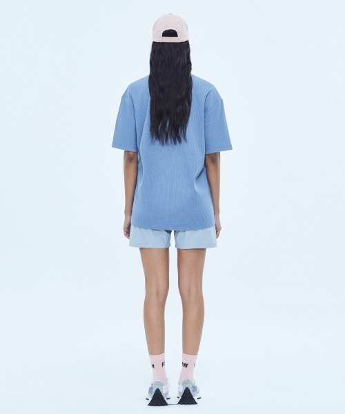 FCMM(エフシーエムエム)の「WAFFLE LOOSE FIT COZY T-SHIRT/ワッフルルーズフィットクージーTシャツ(Tシャツ/カットソー・メンズ・ブラック/グレー/ブルー系その他・MEDIUM/LARGE)」の14枚目の写真