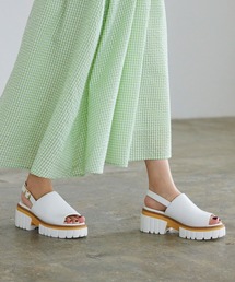 KOBE LETTUCE | バックベルトプラットフォームサンダル(サンダル)