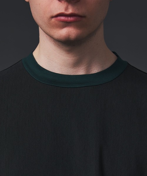 CITY TOKYO（シティトウキョウ）の「スクエアデザインオーバーサイズTシャツ（Tシャツ/カットソー・メンズ・ブラック/オフホワイト/グリーン・1/2）」の21枚目の写真