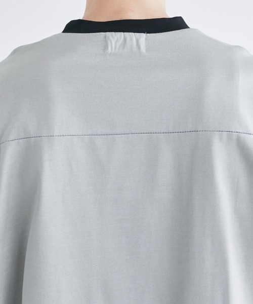 CITY TOKYO（シティトウキョウ）の「スクエアデザインオーバーサイズTシャツ（Tシャツ/カットソー・メンズ・ブラック/オフホワイト/グリーン・1/2）」の13枚目の写真