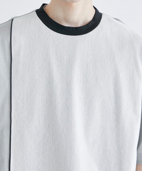 CITY TOKYO（シティトウキョウ）の「スクエアデザインオーバーサイズTシャツ（Tシャツ/カットソー・メンズ・ブラック/オフホワイト/グリーン・1/2）」の10枚目の写真