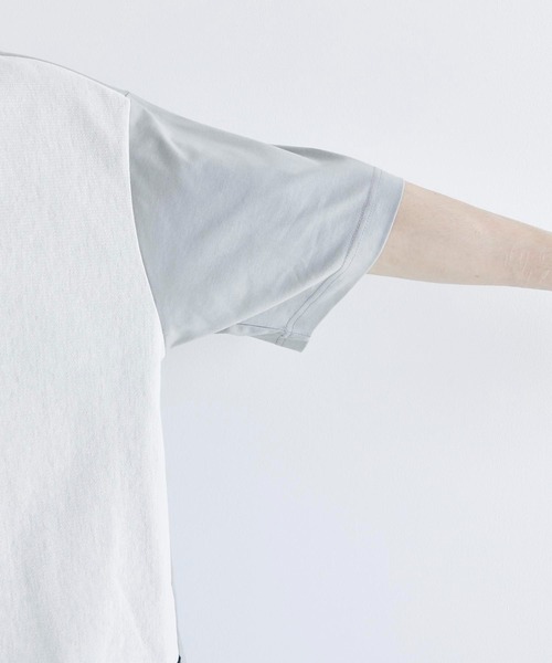 CITY TOKYO（シティトウキョウ）の「スクエアデザインオーバーサイズTシャツ（Tシャツ/カットソー・メンズ・ブラック/オフホワイト/グリーン・1/2）」の11枚目の写真