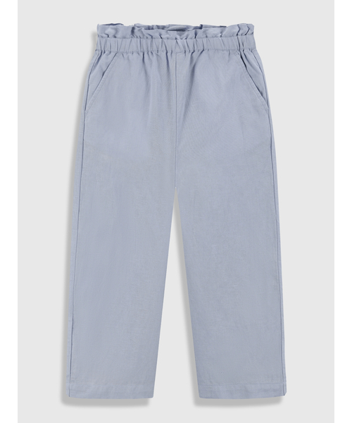 GAP（ギャップ）の「クロップド丈 リネンボトムス (幼児)（その他パンツ・キッズ・ブルー/ベージュ・18-24M/3 YRS/4 YRS/5 YRS/12-18M/2 YRS）」の4枚目の写真