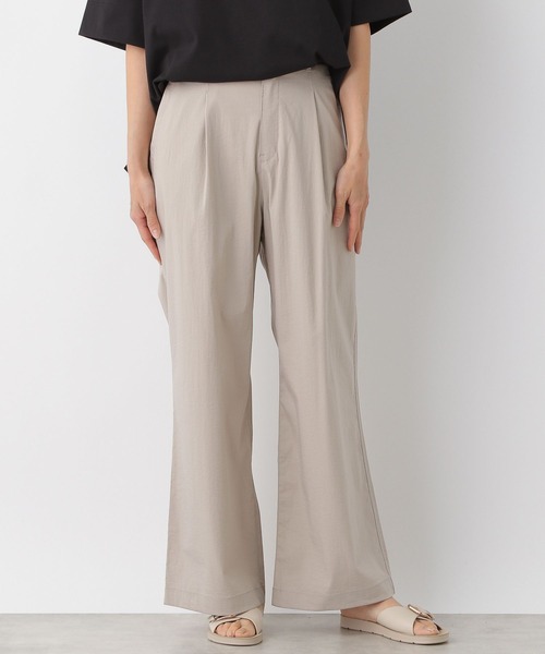 LEPSIM(レプシィム)の「ライトバギーパンツ 270020(その他パンツ・レディース・カーキ/グレイッシュベージュ・MEDIUM/LARGE)」の1枚目の写真