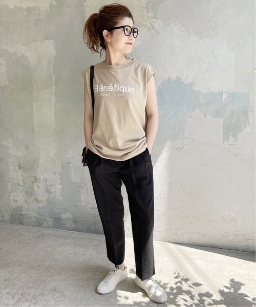 Spick & Span（スピックアンドスパン）の「ロゴフレンチT（T