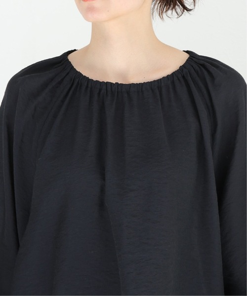 DEUXIEME CLASSE - Deuxieme Classe　Gather Sleeve 　ブラウス Deuxieme Classe Gather Sleeve ブラウス(BLACK トップス