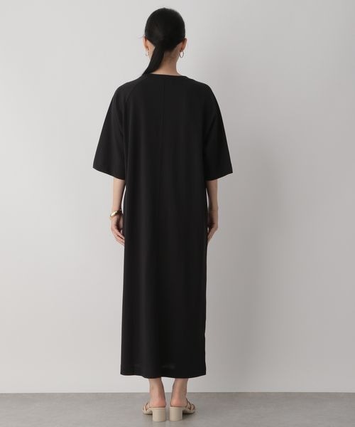 LOWRYS FARM（ローリーズファーム）の「ステッチカットワンピース　294642（ワンピース・レディース・ブラック/オフホワイト/ブルー・FREE）」の12枚目の写真