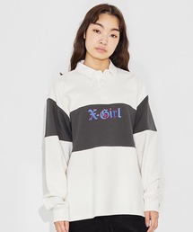 X-girl | RUGBY SWEATSHIRT(スウェット)