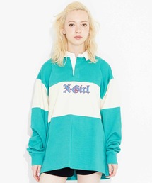 X-girl | RUGBY SWEATSHIRT(スウェット)