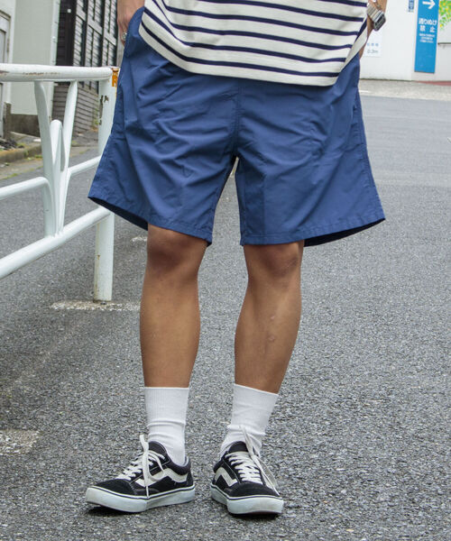 GLOSTER（グロスター）の「【GLOSTER ROAD/グロスターロード】ナイロン バギーズショーツ（その他パンツ・メンズ・ブラック/グレー/ライトパープル/オレンジ/マスタード/ブルー・L/M）」の4枚目の写真