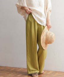 URBAN RESEARCH DOORS | テンセルリネンイージーパンツ(その他パンツ)