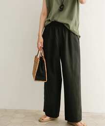 URBAN RESEARCH DOORS | テンセルリネンイージーパンツ(その他パンツ)
