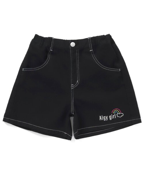 algy(アルジー)の「ゆるシシュウショーパン(その他パンツ・キッズ・ブラック/オフホワイト/ラベンダー・SMALL/MEDIUM/X-SMALL/XX-SMALL)」の1枚目の写真