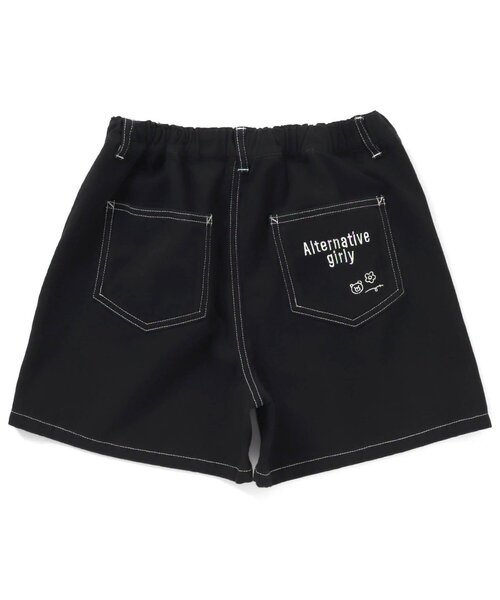 algy(アルジー)の「ゆるシシュウショーパン(その他パンツ・キッズ・ブラック/オフホワイト/ラベンダー・SMALL/MEDIUM/X-SMALL/XX-SMALL)」の7枚目の写真