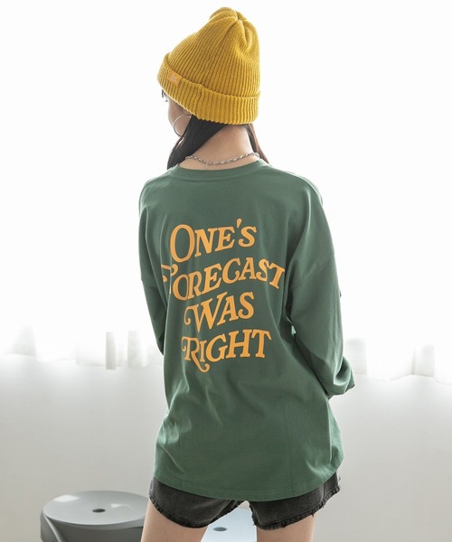 repipi armario(レピピ アルマリオ)の「バックロゴBIGロンT(Tシャツ/カットソー・キッズ・ホワイト/サックスブルー/グリーン/スミクロ・MEDIUM/LARGE)」の4枚目の写真