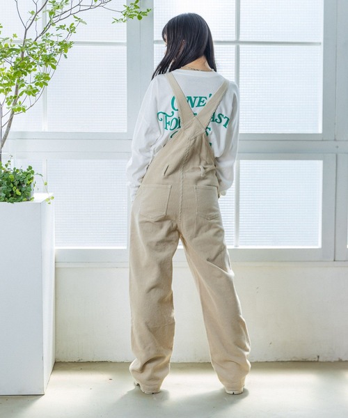 repipi armario(レピピ アルマリオ)の「バックロゴBIGロンT(Tシャツ/カットソー・キッズ・ホワイト/サックスブルー/グリーン/スミクロ・MEDIUM/LARGE)」の9枚目の写真