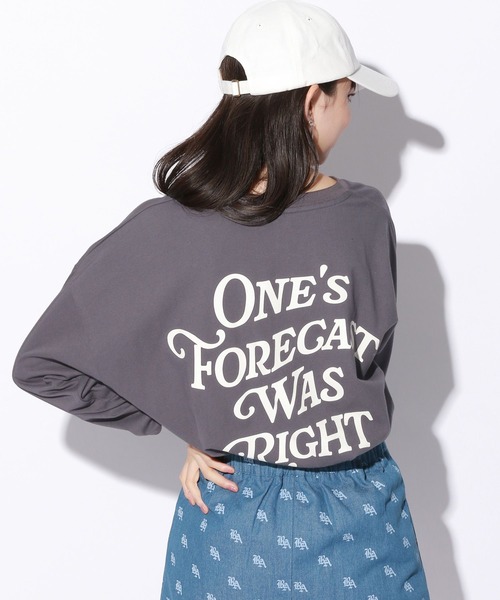 repipi armario(レピピ アルマリオ)の「バックロゴBIGロンT(Tシャツ/カットソー・キッズ・ホワイト/サックスブルー/グリーン/スミクロ・MEDIUM/LARGE)」の22枚目の写真