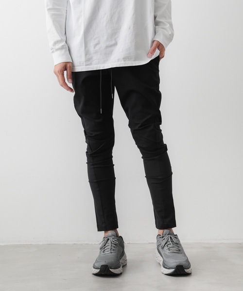 ATTACHMENT(アタッチメント)の「コットン・レーヨン ストレッチツイルパンツ / CO / RY STRETCH TWILL THREE DIMENSIONAL PANTS(その他パンツ・メンズ・ライトグレー/ブラック・1/2/3)」の14枚目の写真