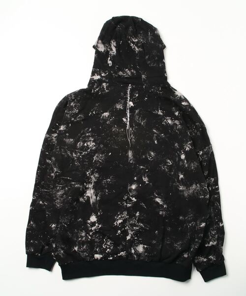 KMRii（ケムリ）の「KMRii/ケムリ/Flake Dischaged Pullover（パーカー・メンズ・ブラック・1/2）」の10枚目の写真