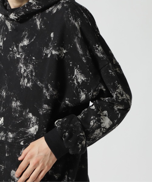 KMRii（ケムリ）の「KMRii/ケムリ/Flake Dischaged Pullover（パーカー・メンズ・ブラック・1/2）」の15枚目の写真