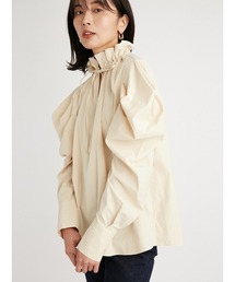 SNIDEL | フリルスタンドカラーブラウス(シャツ/ブラウス)