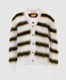 MARNI（マルニ）の「MIX MOHAIR HOODED CARDIGAN/モヘアフーディ