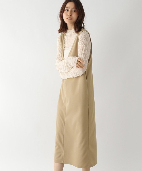 新品未使用　レプシィム　LEPSIM　レースブルゾン モカーキ　ブラウン LEPSIM｜レーシーブルゾン | Rakuten Fashion(楽天ファッション