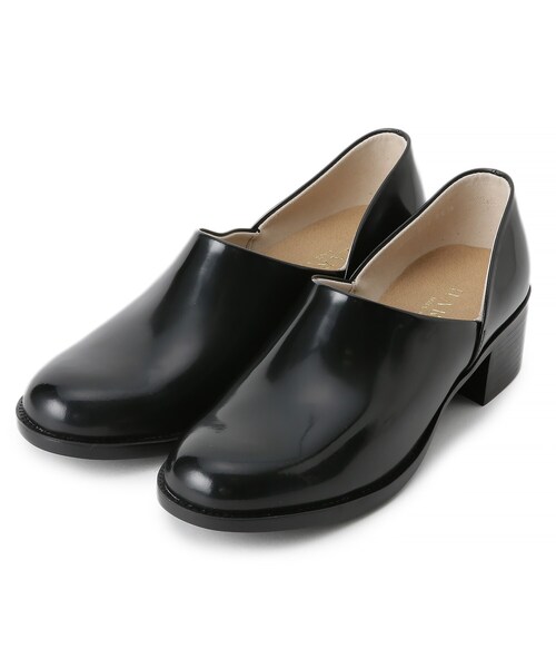 HARUTA（ハルタ）の「◆HARUTA SPOCKヒールシューズ（ドレスシューズ・レディース・ブラック/ダークブラウン・40/35/45）」の2枚目の写真