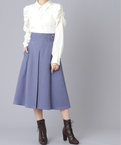 【期間限定お値下げ中 新品未使用】ジルチュスカートピンク JILL by JILL STUART（ジルバイジルスチュアート）の「◇ウー