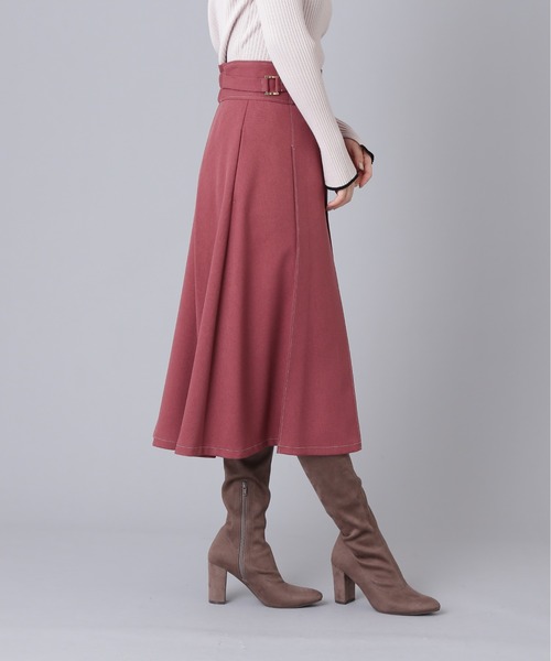 【期間限定お値下げ中 新品未使用】ジルチュスカートピンク JILL by JILL STUART（ジルバイジルスチュアート）の「◇ウー
