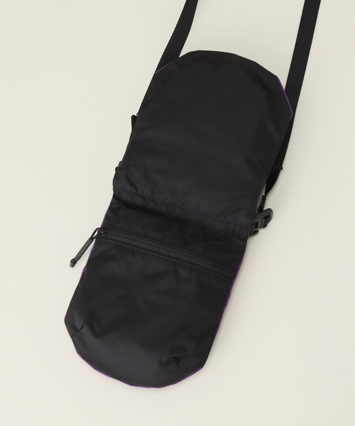 NOMA t.d.(ノーマティーディー)の「【NOMA T.D. / ノ-マ・ティー・ディー】FRINGE DOUBLE POUCH(ショルダーバッグ・メンズ・ブラック/パープル・FREE)」の12枚目の写真