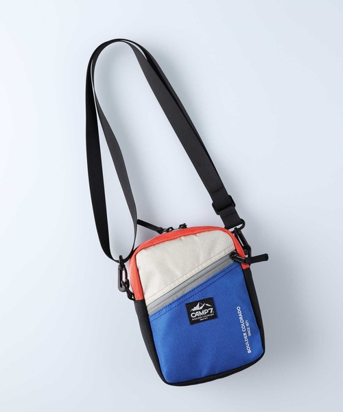 CAMP7（キャンプセブン）の「【CAMP7】マルチカラーポーチ（ショルダーバッグ・メンズ・ベージュ/ブラック/ブルー・ONE SIZE）」の3枚目の写真