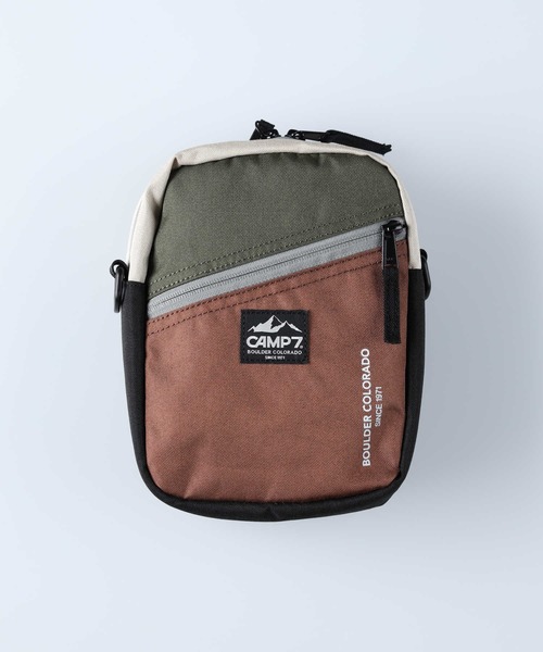 CAMP7（キャンプセブン）の「【CAMP7】マルチカラーポーチ（ショルダーバッグ・メンズ・ベージュ/ブラック/ブルー・ONE SIZE）」の10枚目の写真