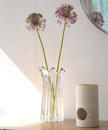 journal standard Furniture （ジャーナルスタンダードファニチャー）の「【ferm LIVING/ファームリビング】GLASS HOLO VASE L フラワーベース ガラス（フラワーベース・レディース）」