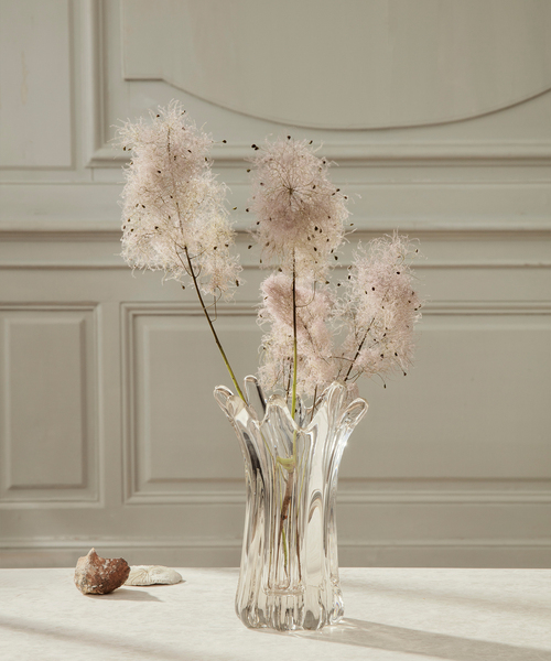 セール】【ferm LIVING/ファームリビング】GLASS HOLO VASE L フラワー