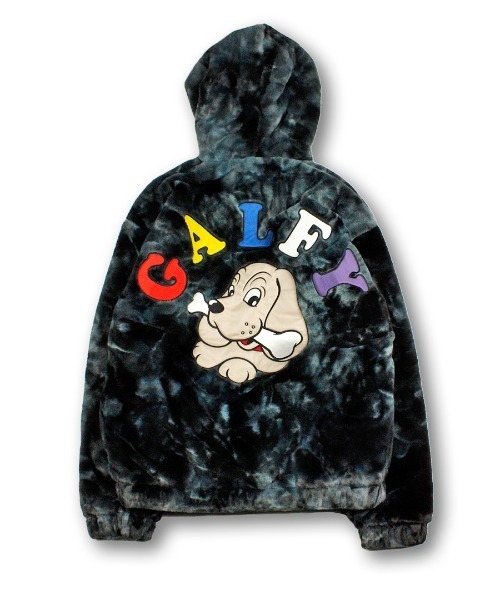 GALFY（ガルフィー）の「GALFY/ガルフィーぼんやりファーブルゾン（ブルゾン・メンズ・ブラック/ピンク/グリーン・L/XL）」の10枚目の写真