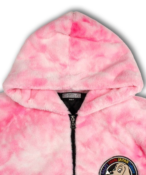 GALFY（ガルフィー）の「GALFY/ガルフィーぼんやりファーブルゾン（ブルゾン・メンズ・ブラック/ピンク/グリーン・L/XL）」の19枚目の写真