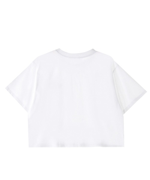 ROXY(ロキシー)の「ROXY RHYTHM TEE/ロキシー半袖Tシャツ(Tシャツ/カットソー・レディース・ホワイト/パープル/ブルー・LARGE/MEDIUM)」の4枚目の写真