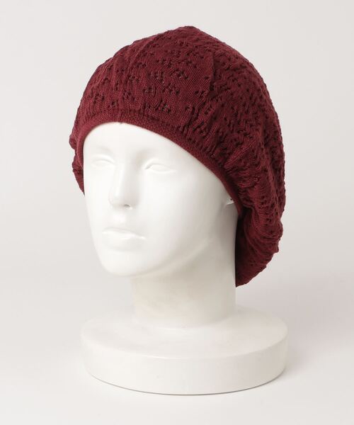 セール】髪にやさしいふんわりニット帽（ニットキャップ/ビーニー