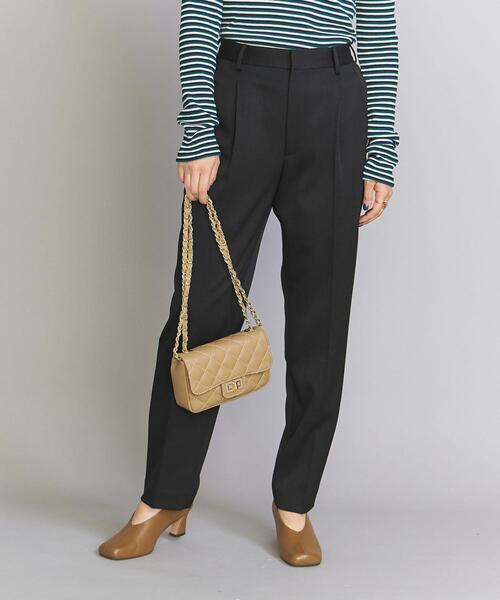 【新品】BEAUTY&YOUTH カルゼ バックゴム テーパード パンツ BEAUTY&YOUTH UNITED ARROWS（ビューティーアンドユース