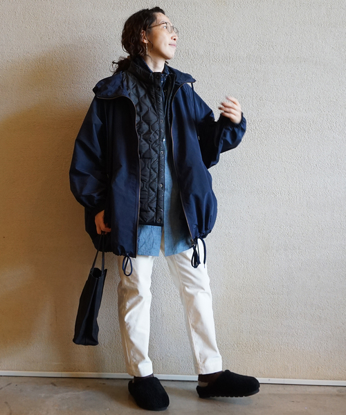 JOURNAL STANDARD LUXE（ジャーナルスタンダード　ラックス）の「アソートスタンドカラーシャツ（シャツ/ブラウス・レディース・ホワイト/ネイビー/サックスブルー/ブルー・FREE）」の16枚目の写真